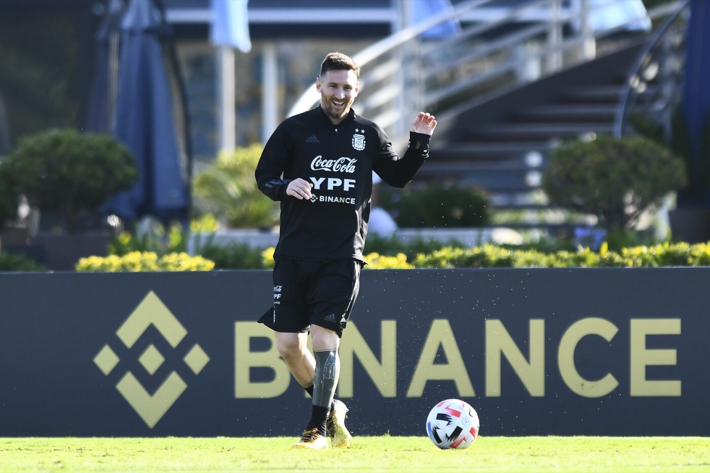 Lionel Messi sports partnership activation by N3ON Sports, partner network of Mitch Mottram