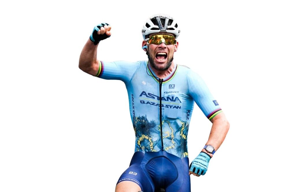 Mark Cavendish, elite athlete within the N3ON Sports network Mitch Mottram works alongside